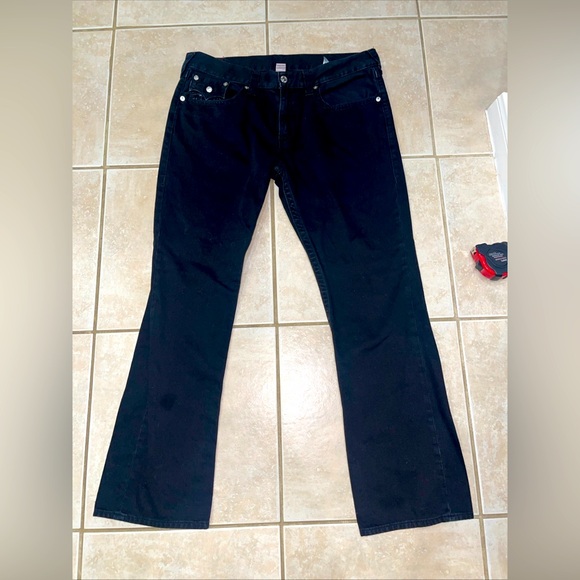 True Religion Jeans Black, Size 38 RN# 112790 CA#57414 - Picture 1 of 8